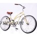 Fito Marina Alloy Single 1-speed Women - Vanilla  26" Beach Cruiser Bike Bicycle  Step-through & crank fordward design  Limted QTY Offer! - B00FXIIN62